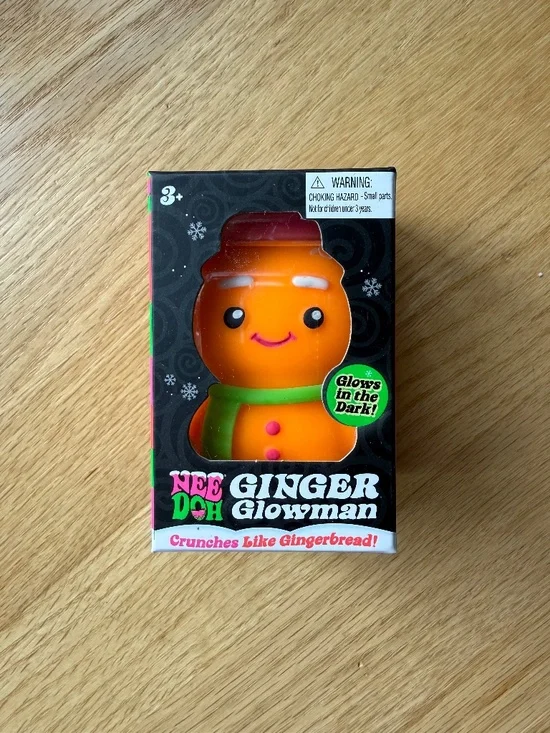NeeDoh Gingerbread Man Squishy Stress Toy NEW Viral TikTok - Picture 1 of 1